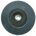 Weiler 7" Tiger Paw Abrasive Flap Disc, Conical (TY29), 80Z, 5/8"-11 UNC 51148
